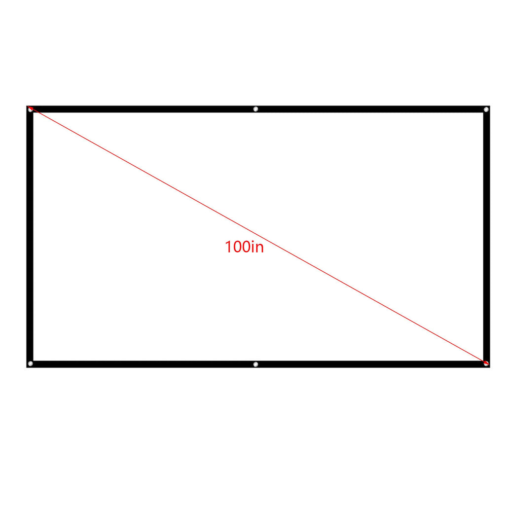 100'' Projector Screen