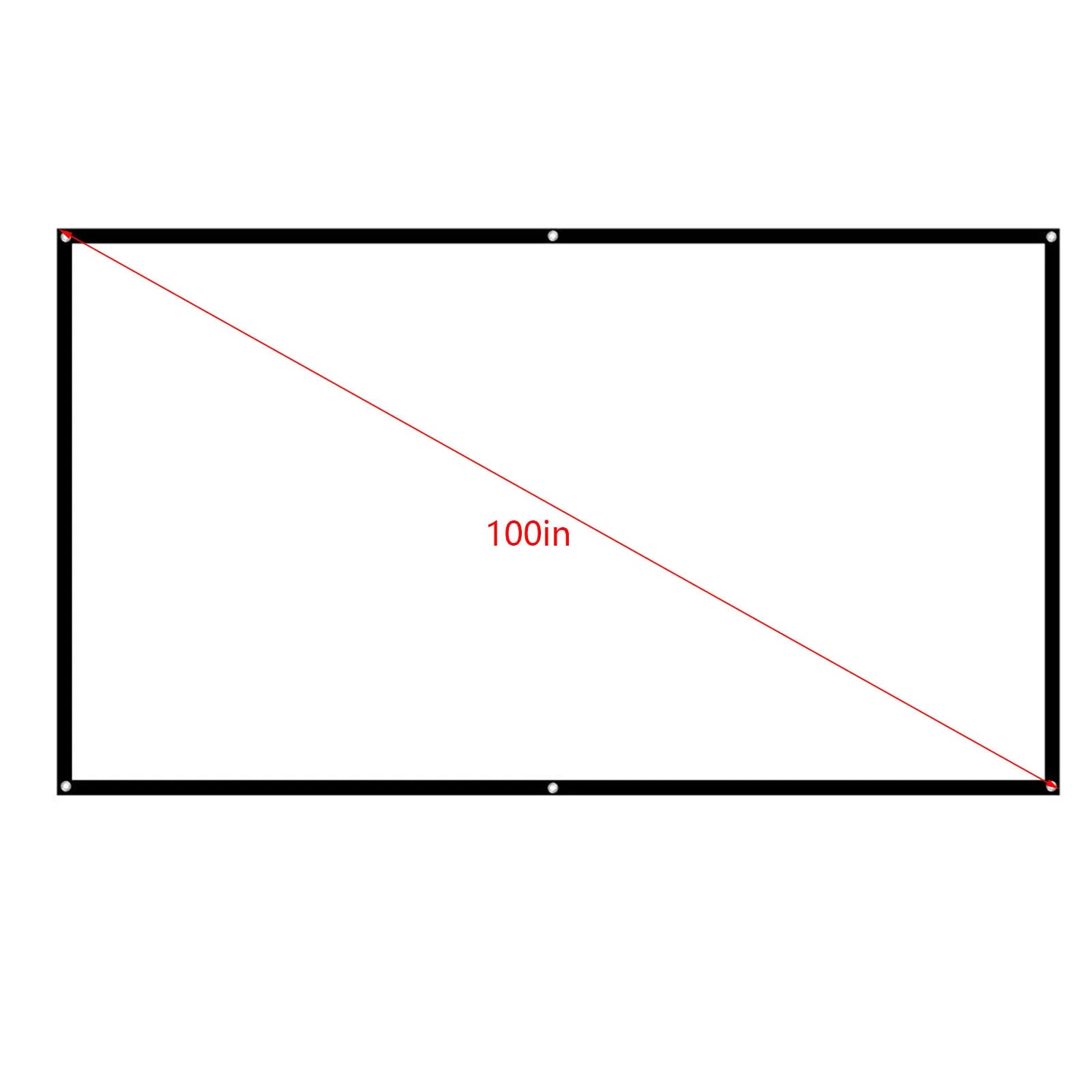 100'' Projector Screen